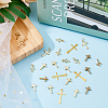 SUPERFINDINGS 36Pcs 6 Style Long-Lasting Plated Brass Charms KK-FH0005-19-4