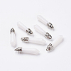 Natural White Jade Pointed Pendants LS-G-P309-13-1