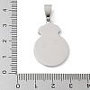 201 Stainless Steel Pendants STAS-S157-20P-3