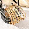 7Pcs 7 Styles Alloy Cuff Bangle Set for Women WG7D095-01-2