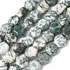 Natural Tree Agate Beads Strands G-G463-A07-10x11mm-2