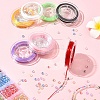 8 Rolls 8 Colors Strong Stretchy Beading Elastic Thread EW-FS0001-02-8