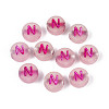 Luminous Frosted Acrylic Beads FACR-T008-02N-1