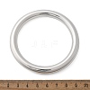 304 Stainless Steel Plain Bangles for Women BJEW-S161-10P-5