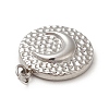 Non-Tarnish 304 Stainless Steel Charms STAS-G295-01P-3