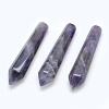 Natural Amethyst Pointed Beads X-G-E490-E21-1
