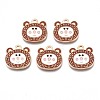 Alloy Enamel Pendants ENAM-N054-74C-1