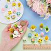 5 Styles Resin Plant Mini Model RESI-AR0001-54-6