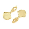 Brass Pendant Cabochon Settings KK-CBA6A75-40G-2