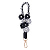 Hand-woven Flower Pendant Decorations KEYC-TAC0009-02KCG-07-1