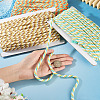 60M 3 Colors 3-Ply Twisted Macrame Polyester Cord OCOR-TA0003-48A-6
