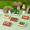 Olycraft 1 Set DIY Orchard Plastic Building Blocks Set DIY-OC0009-78-5