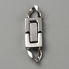 304 Stainless Steel Fold Over Clasps STAS-WH0044-33A-1