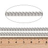 Tarnish Resistant 304 Stainless Steel Curb Chains CHS-R009-01-4