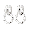 2Pcs 925 Sterling Silver Pendant Bails STER-PH0002-34-7