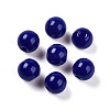Opaque Solid Color Glass Beads GLAA-N007-6mm-A03-1