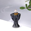 Cup Shape Ceramics Ornaments Backflow Incense Mini Incense Burner Decorative Gifts JX864A-1