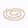 304 Stainless Steel Box Chain Necklaces NJEW-F226-05G-03-1