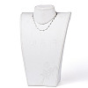 Non-Tarnish 304 Stainless Steel Star Link Chain Necklaces NJEW-JN02888-01-5