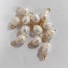 12Pcs Natural Cultured Freshwater Pearl Pendants PALLOY-SW0008-03-1