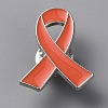 Ribbon Enamel Pins JEWB-WH0022-88C-1