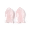 Natural Rose Quartz Pendants G-N342-106N-1