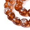 Handmade Lampwork Beads Strands LAMP-Q041-11H-3