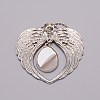 Alloy Pendant Decoration Cabochon Settings AJEW-WH0251-45-3