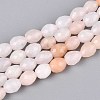 Natural Pink Aventurine Beads Strands G-T142-85-4