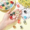 12Pcs 4 Styles Transparent Resin Beads RESI-YW0005-79-5