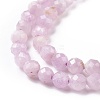 Natural Kunzite Beads Strands G-F736-02-3