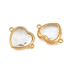 304 Stainless Steel Glass Connector Charms STAS-Q119-02G-A02-2