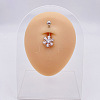 316L Surgical Stainless Steel Belly Rings WGDD0AB-07-1