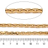 304 Stainless Steel Boston Link Chains STAS-P386-05C-G-2