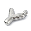 Anti-Tarnish 304 Stainless Steel Pendants STAS-U033-02P-Y-2