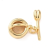 Brass Toggle Clasps LS-KK-F194-03B-G-1