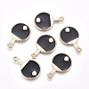 Alloy Enamel Pendants ENAM-TAC0001-07LG-1