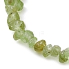 Natural Peridot Anklets AJEW-AN00592-09-3