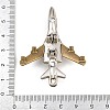 Tibetan Style Alloy Big Pendants AL-CBA2376-16AB-3