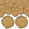 Adhesive Wax Seal Stickers DIY-CP0009-12H-1
