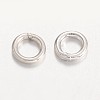 925 Sterling Silver Round Rings STER-E047-6mm-S-2
