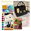 32Pcs 8 Colors Glass Craft Doll Eye DIY-PH0030-11-5