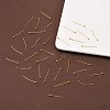 Brass Ball Head Pins X-KK-R020-04G-4