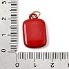 Printing 304 Stainless Steel Pendants STAS-K304-13D-G-3