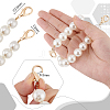 Acrylic Imitation Pearl Beads Bag Handle FIND-PH0015-64-2