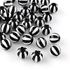 Strip Opaque Acrylic Beads X-SACR-R885-20mm-01-1