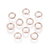 304 Stainless Steel Open Jump Rings STAS-O098-02RG-02-1