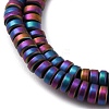 Electroplated Non-magnetic Hematite Beads Strands G-P571-A01-01F-3