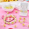 30Pcs Handmade Gold Sand Lampwork Beads LAMP-TA0002-37E-6