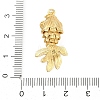 Brass Micro Pave Cubic Zirconia Pendants KK-R217-01G-03-3